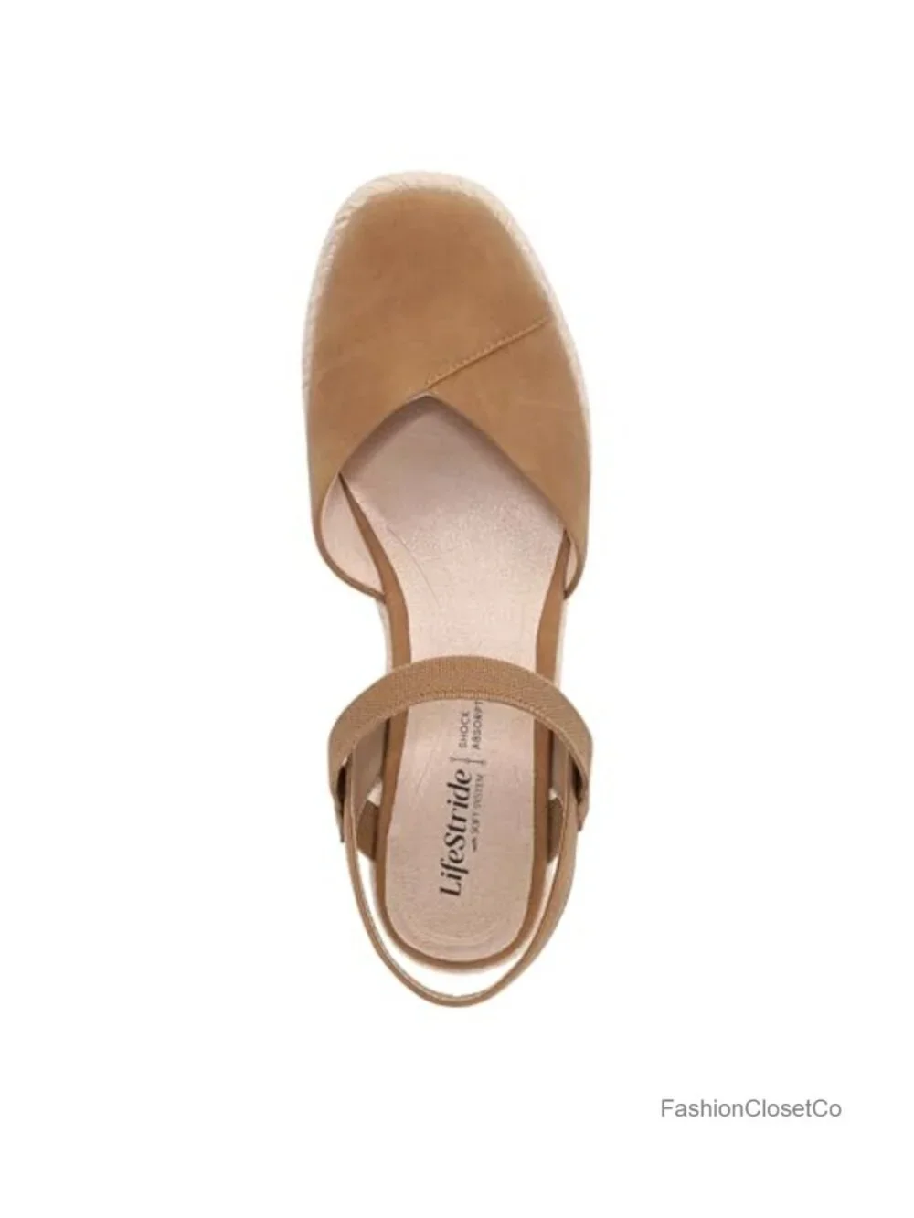 Espadrille Wedge Sandals with Soft System Comfort